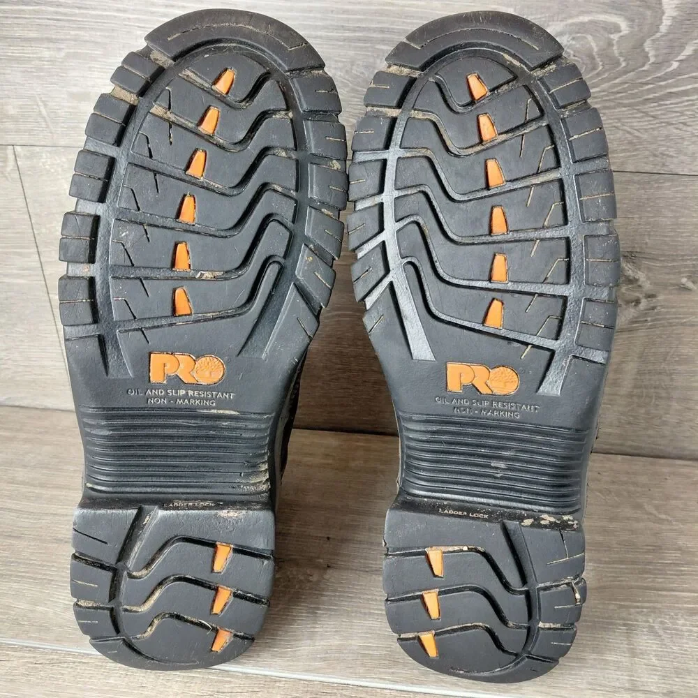 Timberland PRO Helix Boots Mens 9 Leather HD 6